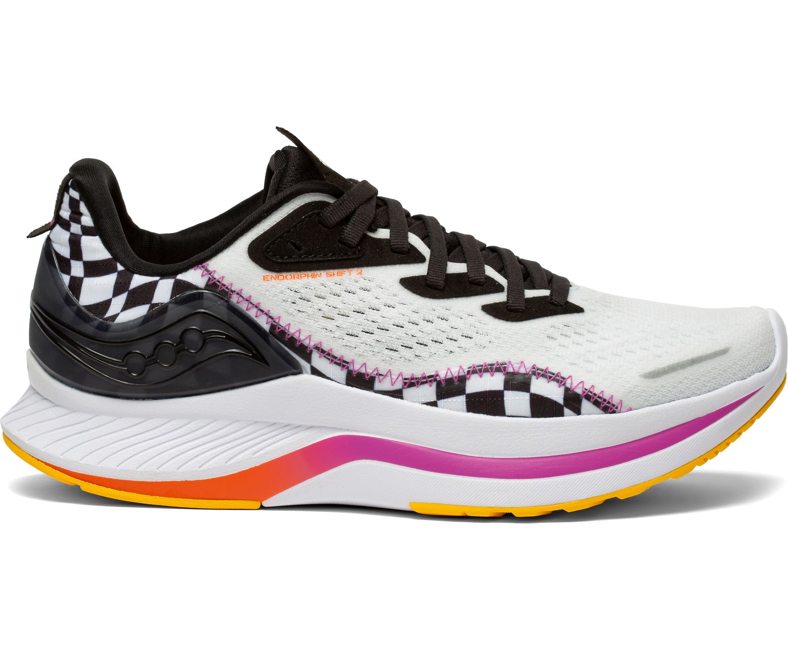 Saucony Endorphin Shift 2 Women\'s Running Shoes White / Black | Canada 116SGLO